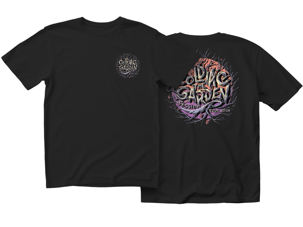 Coldiac Tour The Garden Session 2024 Logo - POPS Shop